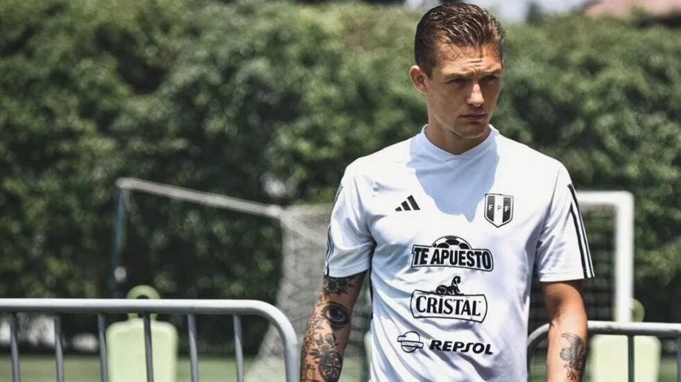 Oliver Sonne solo salió en lista para el partido frente a Chile. (Foto: Selección Peruana)