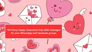 🥰 150 funny Happy Valentine’s Day 2026 messages for your WhatsApp and Facebook groups that will make them laugh