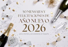 50 mensajes y felicitaciones de Año Nuevo 2026 para clientes y proveedores en España