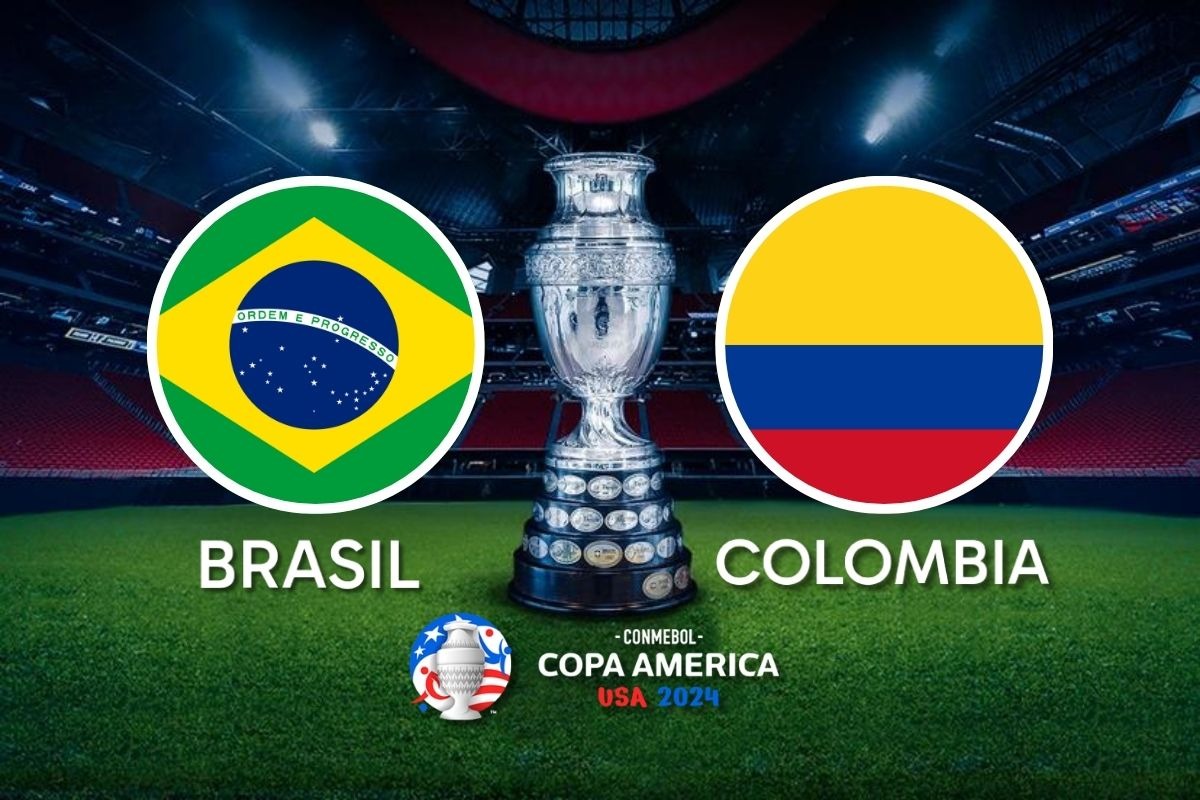 Planifica tu experiencia para ver el encuentro de la Copa América 2024 entre Brasil y Colombia. Consulta la hora exacta del partido, la programación oficial de los canales de televisión y las opciones de retransmisión en directo para ver el partido desde cualquier lugar. | Crédito: Canva / Composición Depor