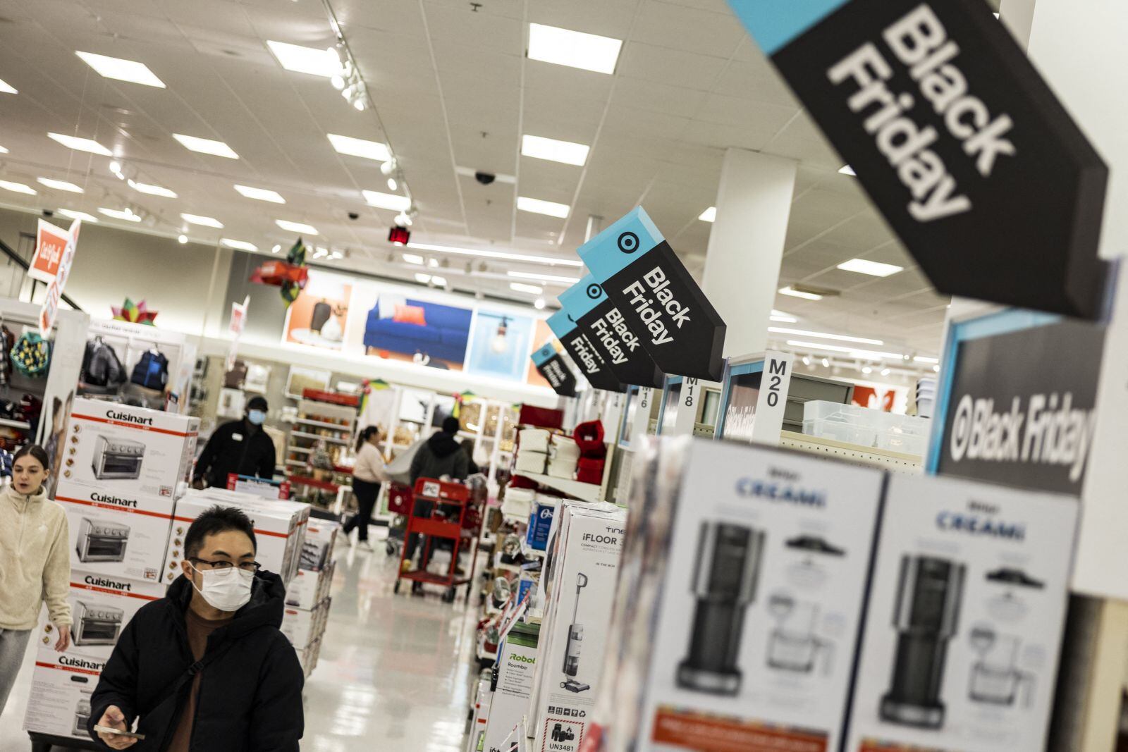 Cadena minorista Target ofrece grandes descuentos por el Black Friday (Foto: AFP)