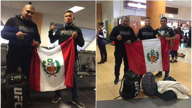 ¡Por el triunfo! Peruano Carlos Huachín viajó a Brasil para debutar en el UFC 237