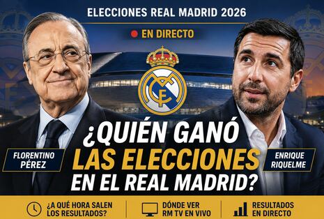 ¿Quién ganó las elecciones en el Real Madrid: Florentino Pérez o Enrique Riquelme EN VIVO hoy? A qué hora salen los resultados en directo