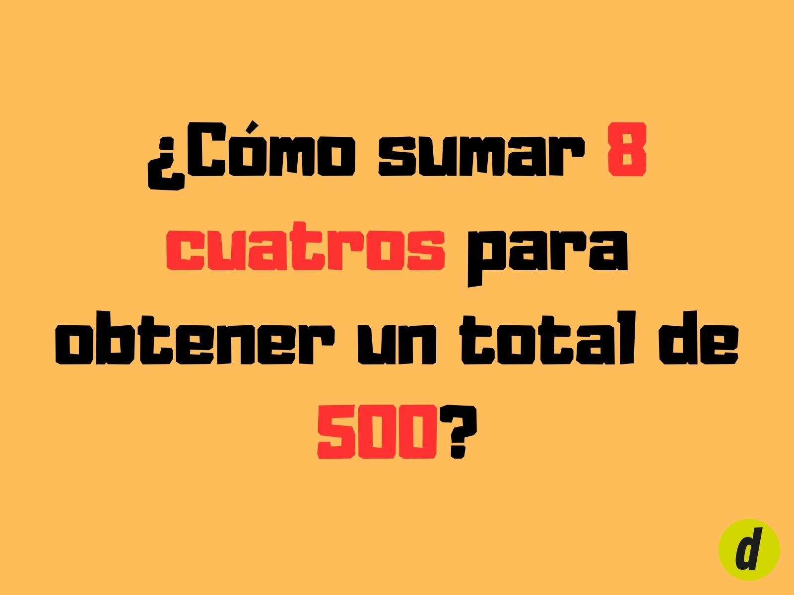 RETO MATEMÁTICO | Muchos participantes les costó descifrar este enunciado. (Foto: Creación Depor)