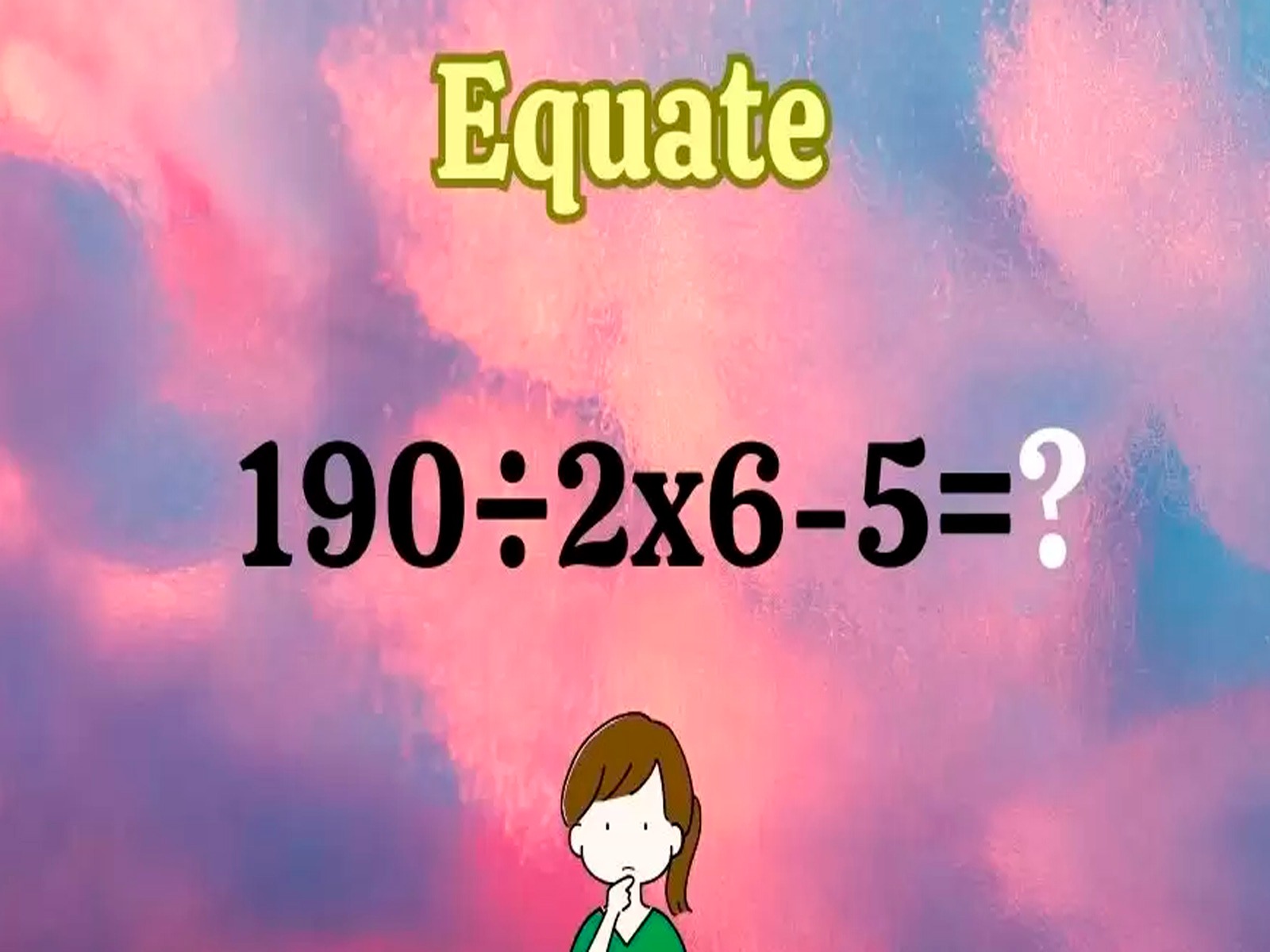 Mira la imagen del reto matemático y trata de resolver el desafío rápidamente.| Foto: fresherslive