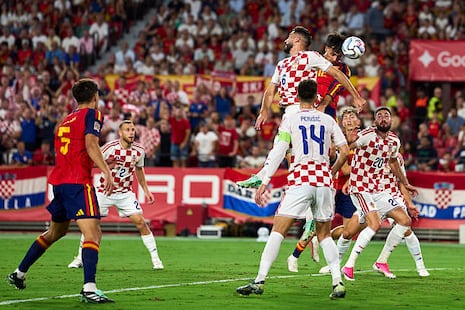 España derrotó 4-1 a Croacia: video, goles y resumen del partido por la Nations League