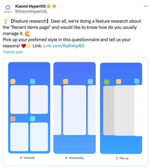 Anuncio de Xiaomi en X
