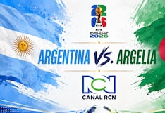 RCN Deportes transmitió el partido Argentina 3-0 Argelia por el Mundial 2026