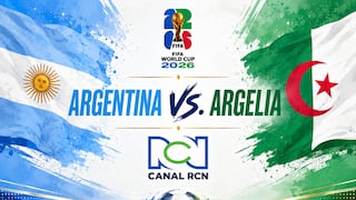 RCN Deportes transmitió el partido Argentina 3-0 Argelia por el Mundial 2026