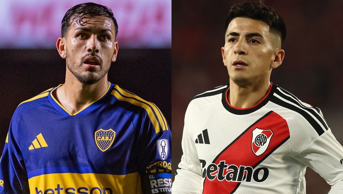 Boca vs. River se enfrentan por la Liga Profesional Argentina 2026. (Foto: Getty Images)