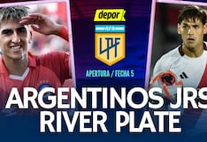 ESPN y TNT Sports EN VIVO River vs. Argentinos Juniors en directo: ver gratis por internet