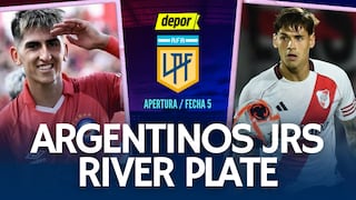 ESPN y TNT Sports EN VIVO River vs. Argentinos Juniors en directo: ver gratis por internet