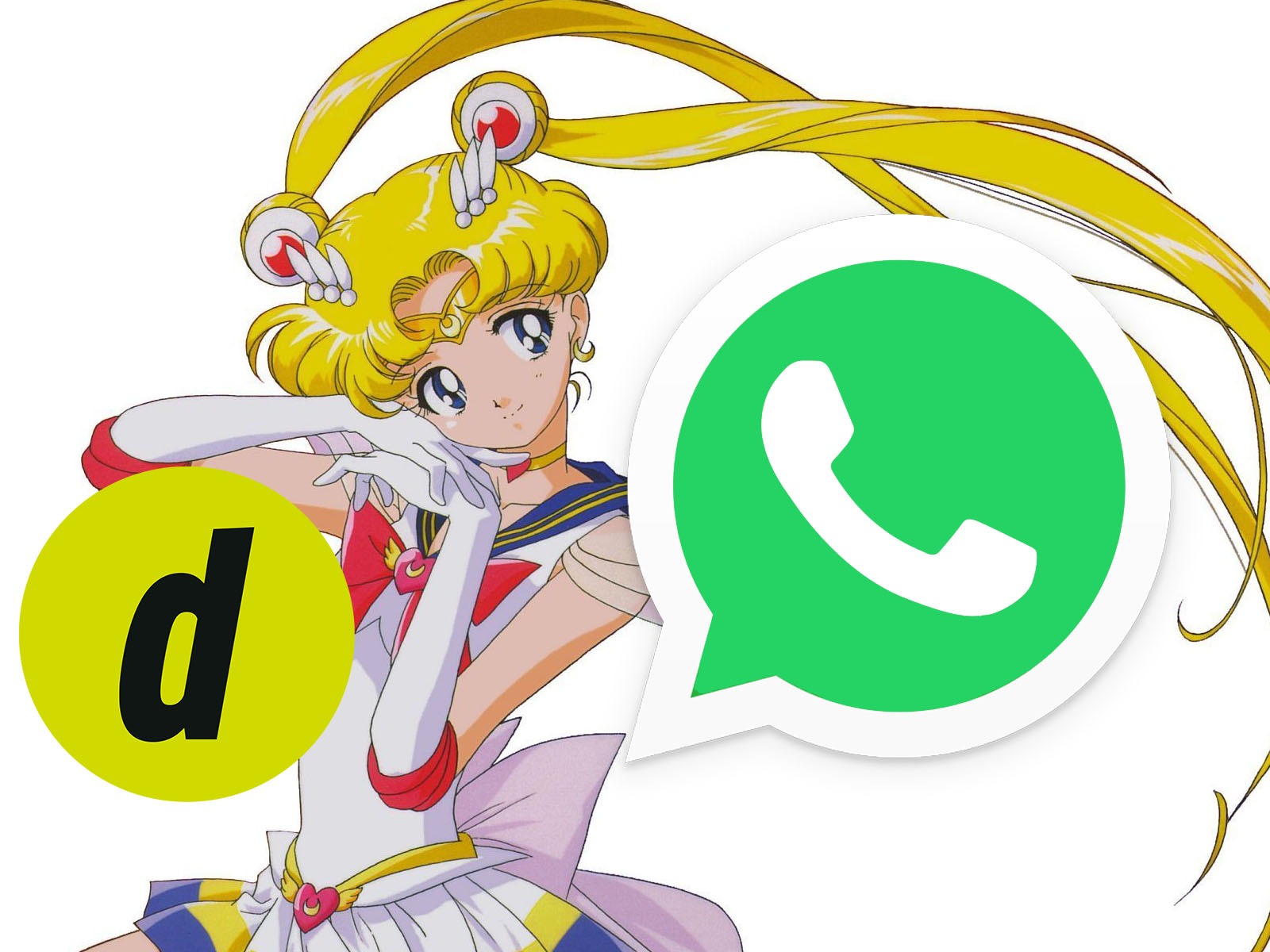 WHATSAPP | Si eres fanático de Sailor Moon, no debes perderte este truco. (Foto: Depor - Rommel Yupanqui)
