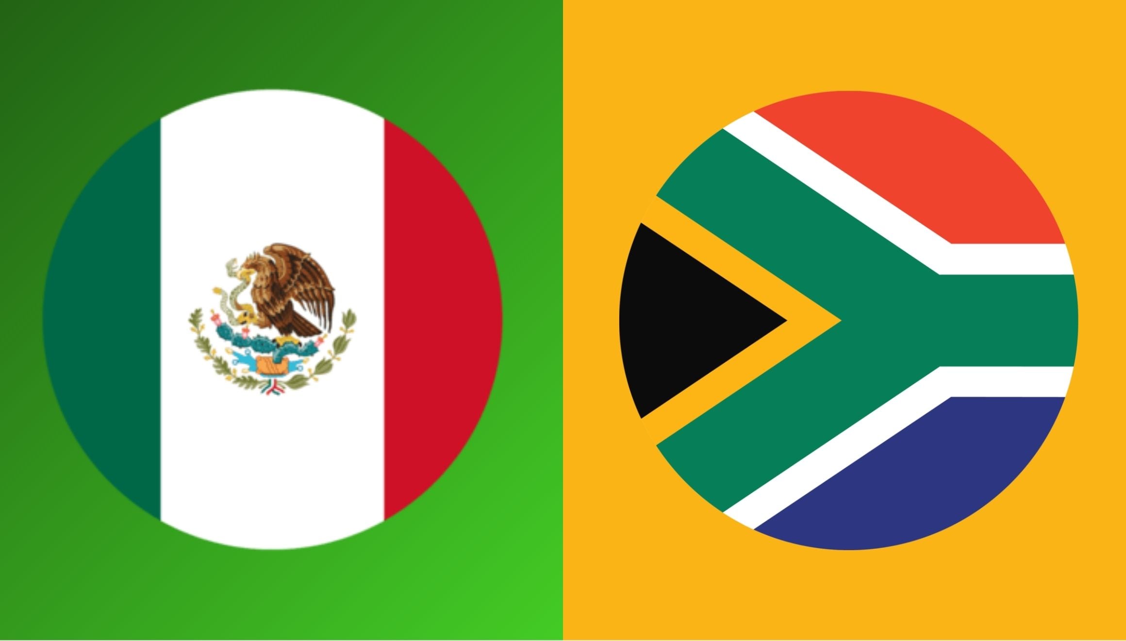 Conoce la hora de inicio y qué canales de TV transmiten el partido México vs. Sudáfrica en vivo por la fecha 1 del grupo A del Mundial 2026. (Foto: Composición Mag)