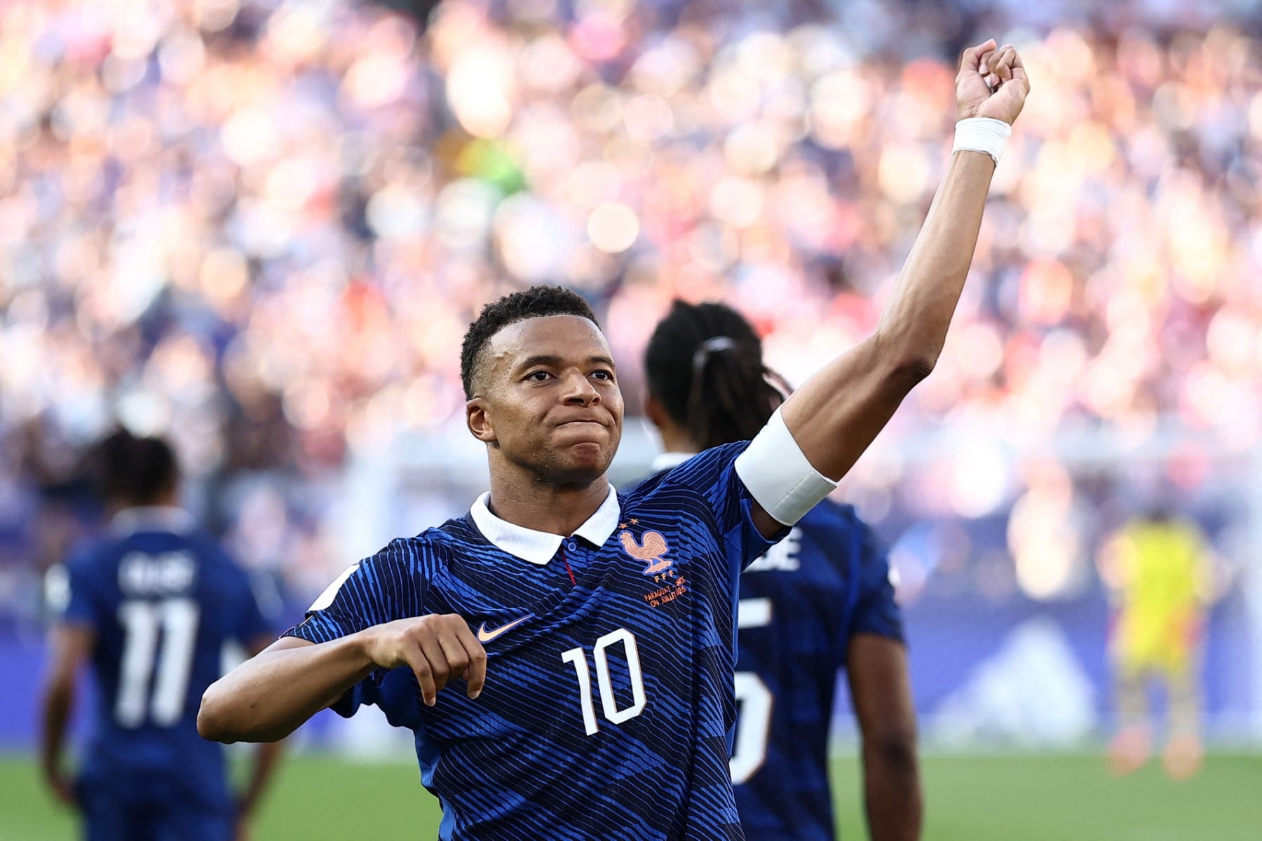 Mi Telefe pasará el partido entre Francia vs. Marruecos. (Foto: AFP)