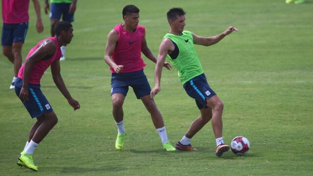 Alianza Lima se ilusiona: Mauricio Affonso marcó doblete en partido de entrenamiento [FOTOS]