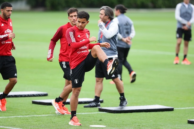 Las mejores postales del entrenamiento de la Selección Peruana (Foto: GEC)