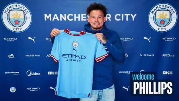 Kalvin Phillips firmó por Manchester City hasta mediados del 2028. (Foto: Manchester City)
