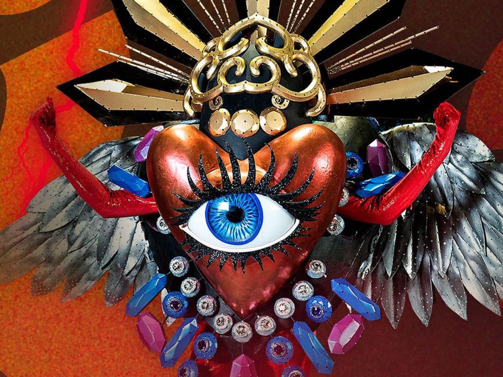 Milagrito fue la primera eliminada de la nueva temporada de "¿Quién es la máscara?" (Foto: Televisa)