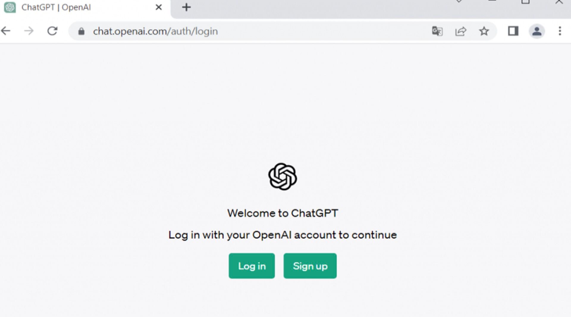 Finalizado el proceso de instalación se abre una pestaña en Chrome con el sitio oficial de ChatGPT, probablemente para no levantar sospecha en la persona.