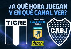 ¿En qué canal ver Boca vs. Tigre y a qué hora juegan por Liga Profesional?