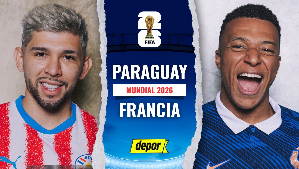 Paraguay vs. Francia se enfrentan por los octavos de final del Mundial 2026. (Diseño: Depor)