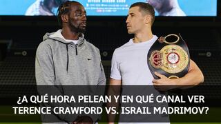 ¿A qué hora y canales que transmitieron la pelea Terence Crawford vs. Israil Madrimov?