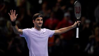 El gran favorito: Federer venció a Zverev y clasificó a las semifinales del Masters de Londres
