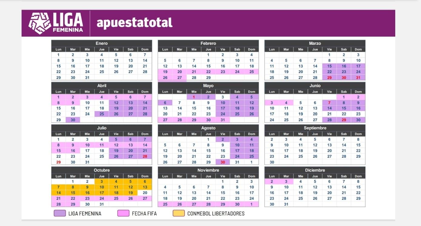 Calendario del fútbol femenino en Perú. El cambio que se tuvo fue que el torneo comenzará este 22 de marzo, tras llegar a un acuerdo con los clubes participantes. (Foto: FPF)