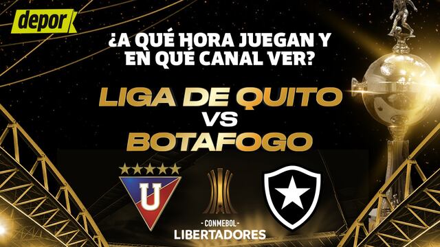 ¿A qué hora juegan Liga de Quito vs. Botafogo y dónde ver Copa Libertadores 2024?