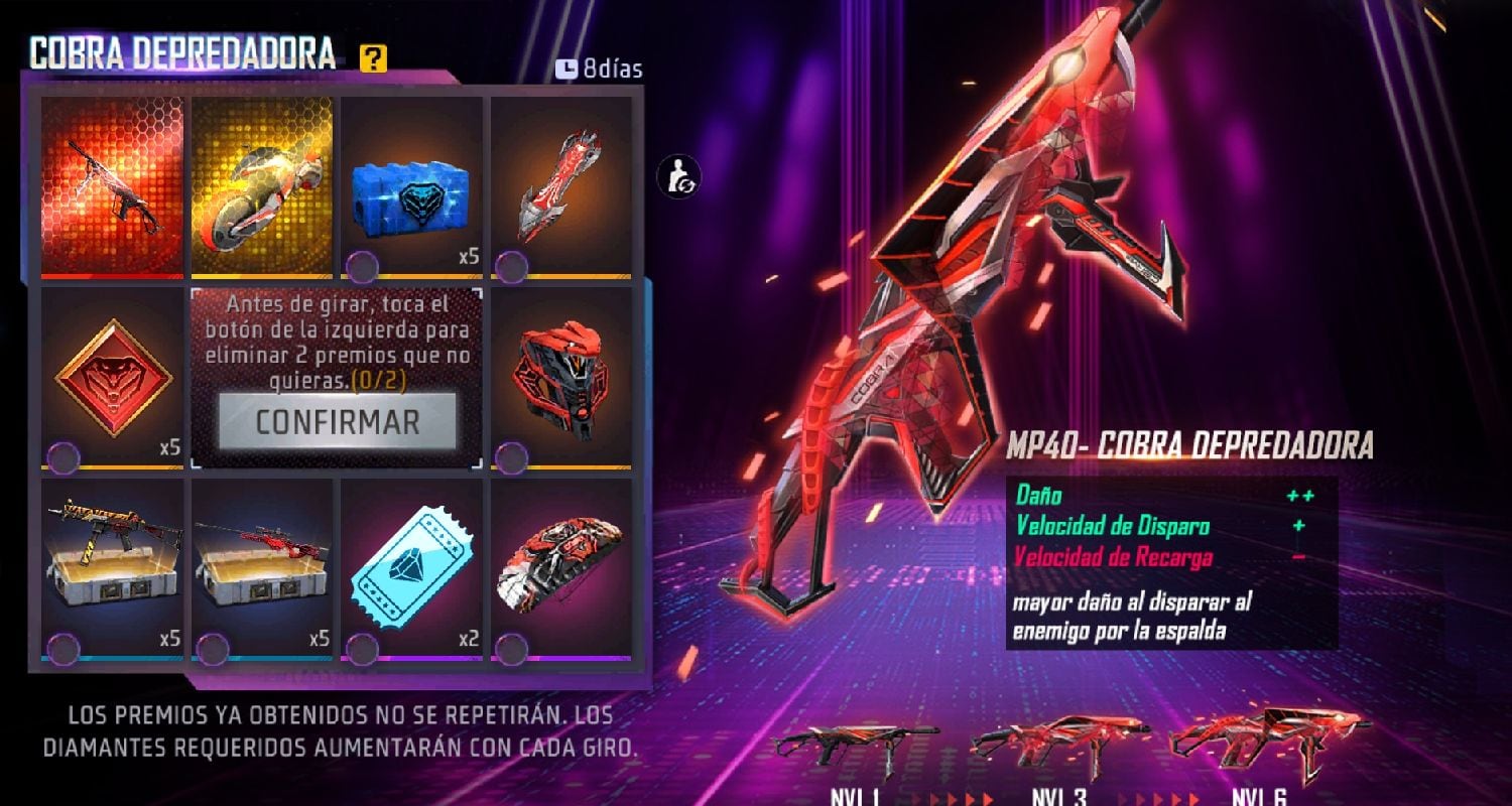 Novedades en Free Fire