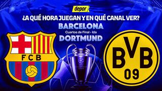Canales para ver Barcelona vs. Borussia Dortmund en la ida de los cuartos de final