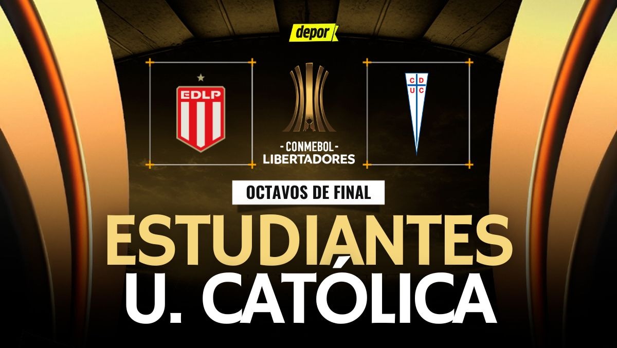Estudiantes vs. Universidad Católica. (Composición: Depor)