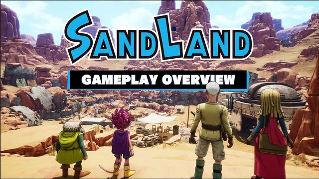 Sand Land se deja ver en nueva secuencia de juego [VIDEO]