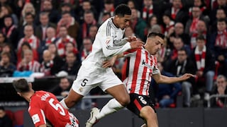 En San Mamés: Real Madrid cayó 2-1 ante Athletic Club por LaLiga