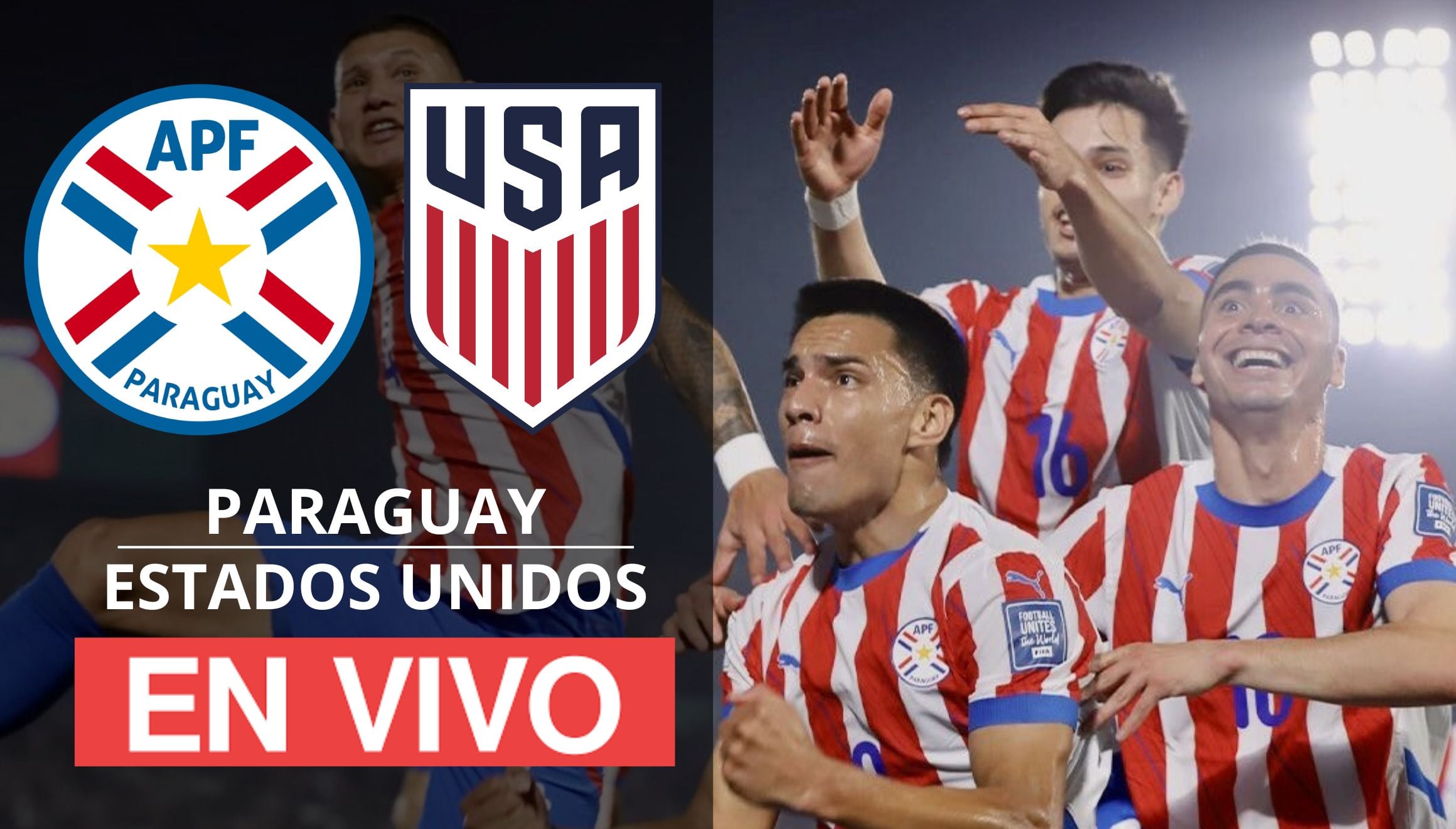Conoce la fecha, horarios por país, canales de TV y dónde ver online el debut de Paraguay vs. Estados Unidos por la Copa Mundial 2026. (Foto: Composición Depor)