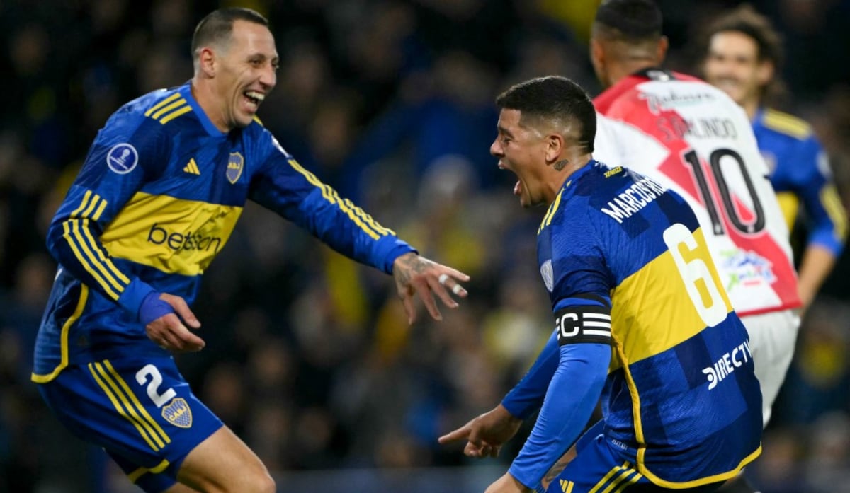 Boca vs. Nacional de Potosí empezó con la caída de Fútbol Libre TV. (Foto: AFP)