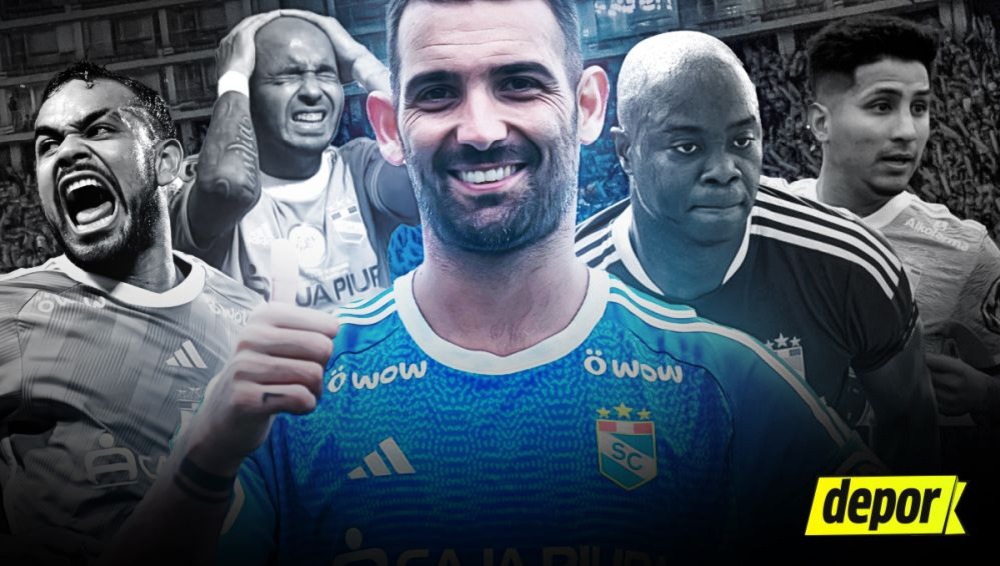 Martín Cauteruccio debutó en la Liga 1 2024 con un 'hat-trick'. (Diseño: Depor)