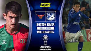 Millonarios vs. Boston River EN VIVO vía DIRECTV, DSports y DGO por la Copa Sudamericana