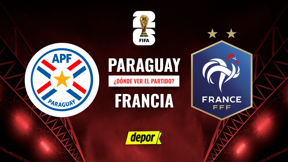 Paraguay vs. Francia se enfrentan por los octavos de final del Mundial 2026. (Diseño: Depor)
