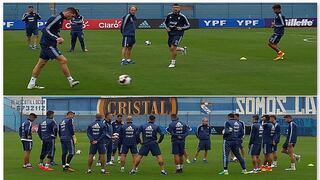 Selección Argentina: los entrenamientos del equipo de Bauza en el Alberto Gallardo