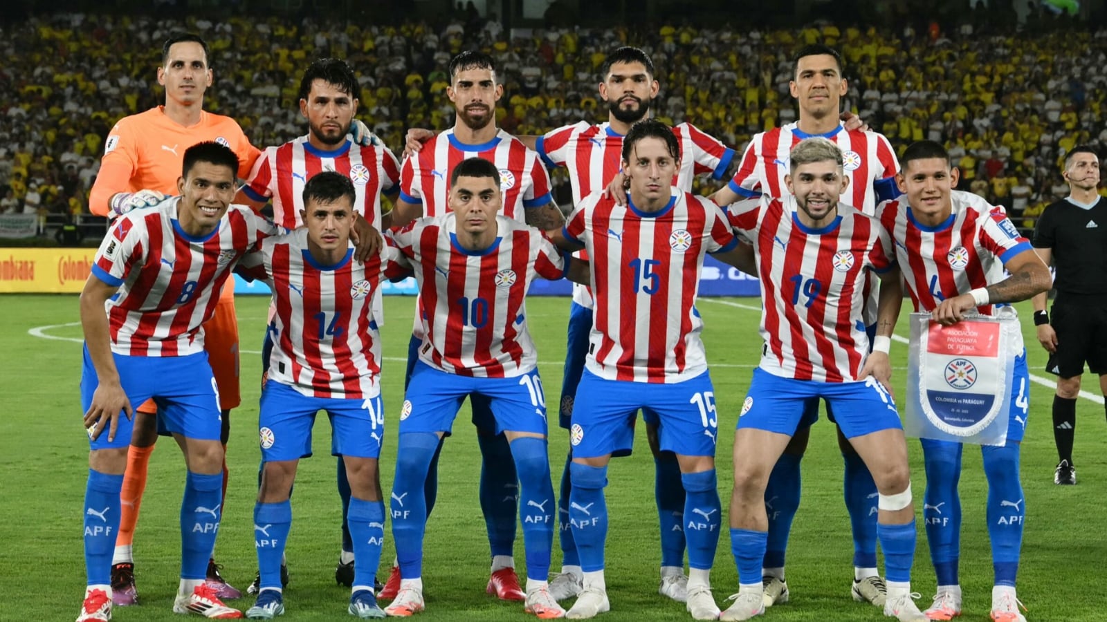 Paraguay clasificó al Mundial 2026 tras ubicarse en el sexto lugar de la tabla de las Eliminatorias CONMEBOL. | Foto: Asociación Paraguaya de Fútbol