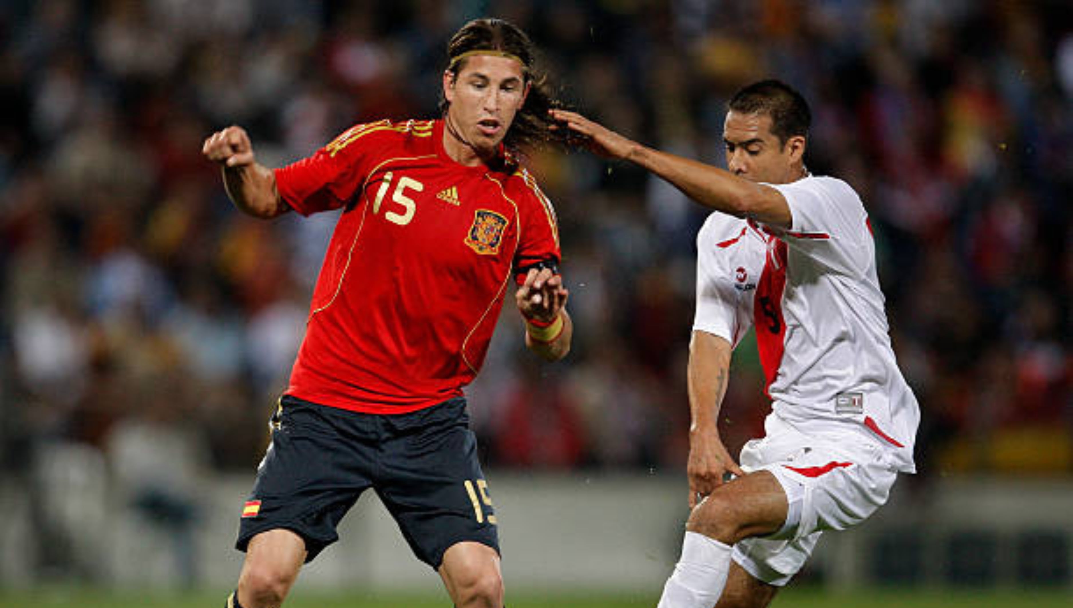 El último amistoso entre Perú y España en Huelva. (Foto: Getty Images)
