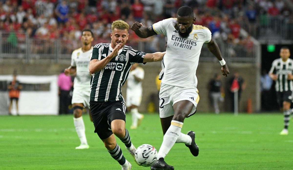 Real Madrid vs. Manchester United en partido amistoso de pretemporada. (Foto: AFP)