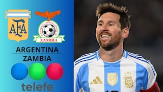 Telefe transmitió el partido Argentina 5-0 Zambia por amistoso al Mundial 2026