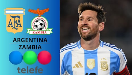 Telefe transmitió el partido Argentina 5-0 Zambia por amistoso al Mundial 2026