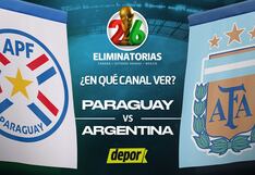 En qué canal de TV ver Paraguay vs Argentina por las Eliminatorias