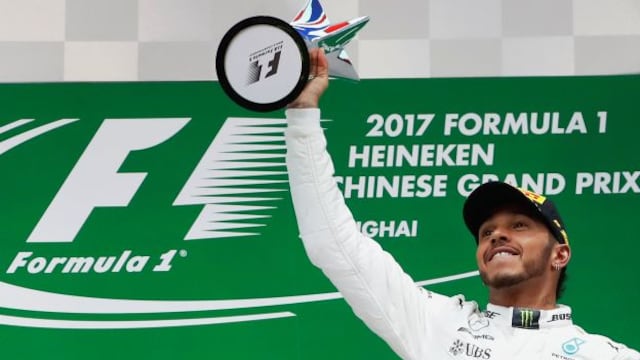 Fórmula 1: Hamilton venció a Vettel y ganó el Gran Premio de China