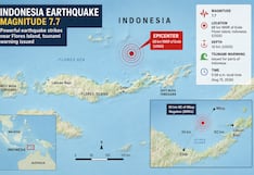 Indonesia Earthquake Today: 7.7-Magnitude Quake Strikes Near Flores as Tsunami Warning Is Issued