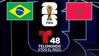 Telemundo 48 El Paso transmitió Brasil 1-1 Marruecos partido por la Copa Mundial FIFA 2026